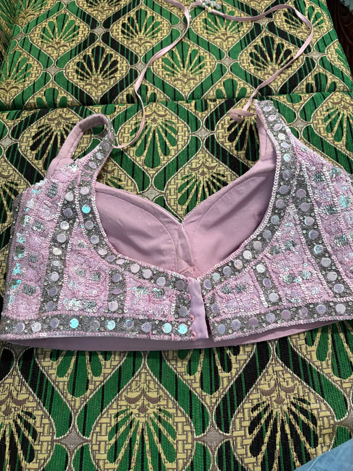 Angad Singh Crystal Embroidered Lehenga Set