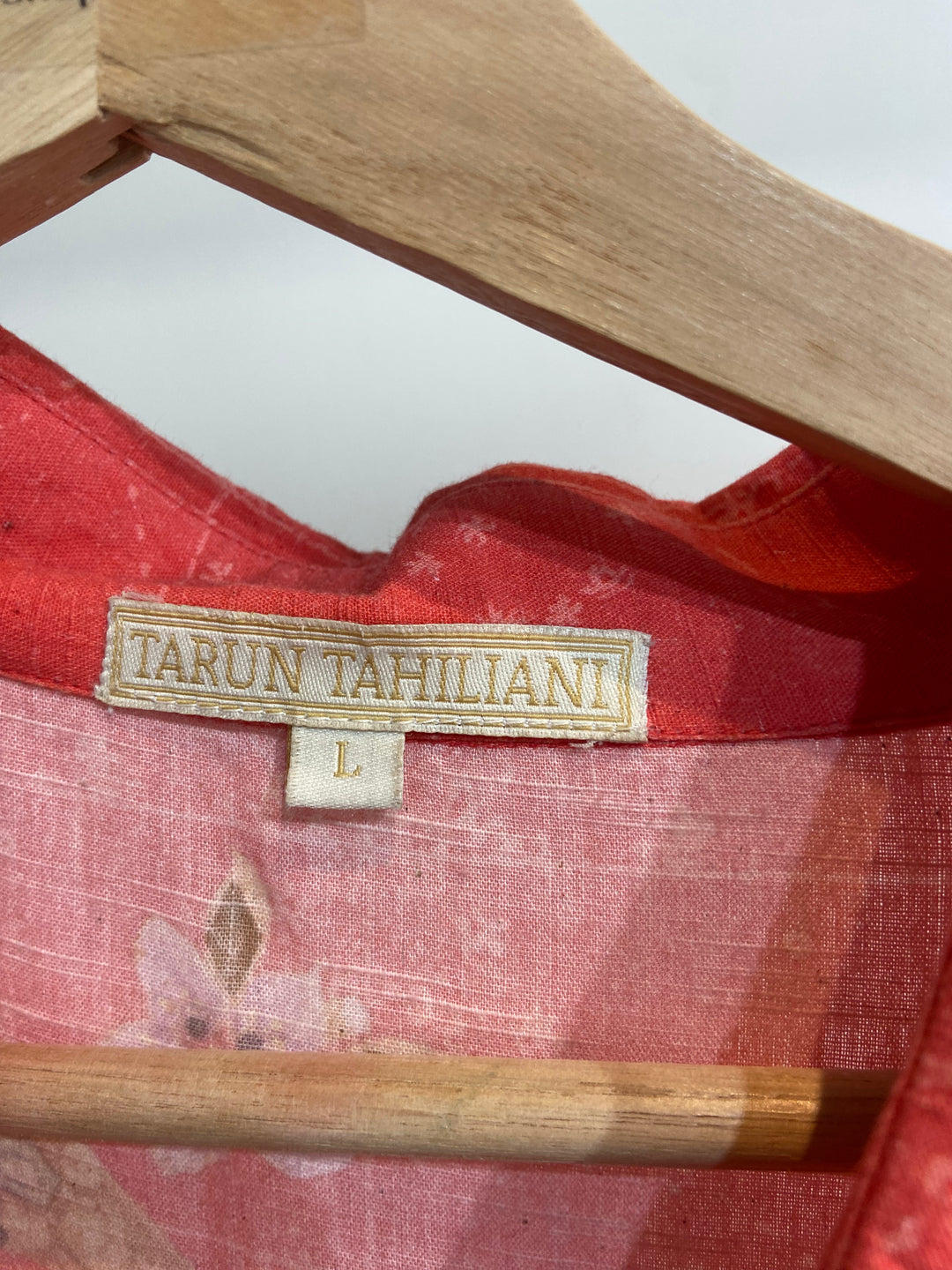 Tarun Tahiliani Ombre Floral Maxi Dress