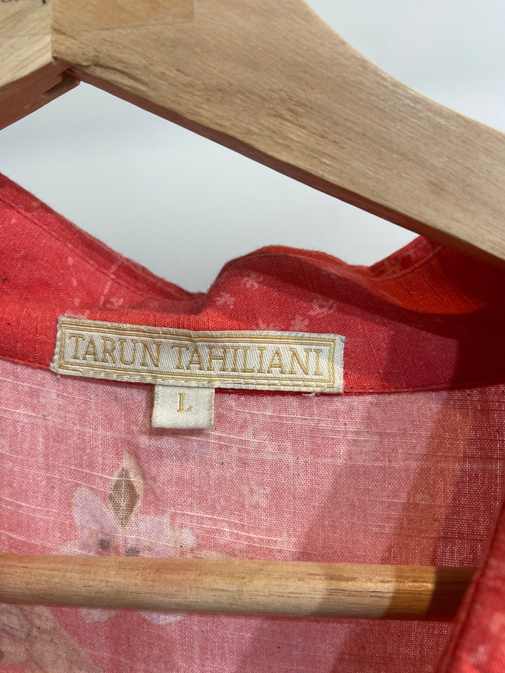 Tarun Tahiliani Ombre Floral Maxi Dress