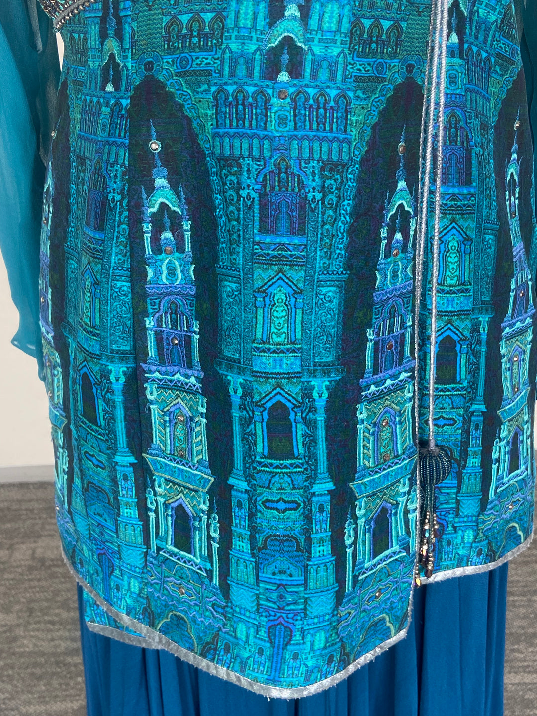 JJ Valaya Printed Lehenga Set