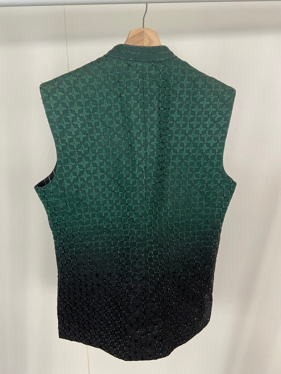 Sawan Gandhi Nehru Jacket Set
