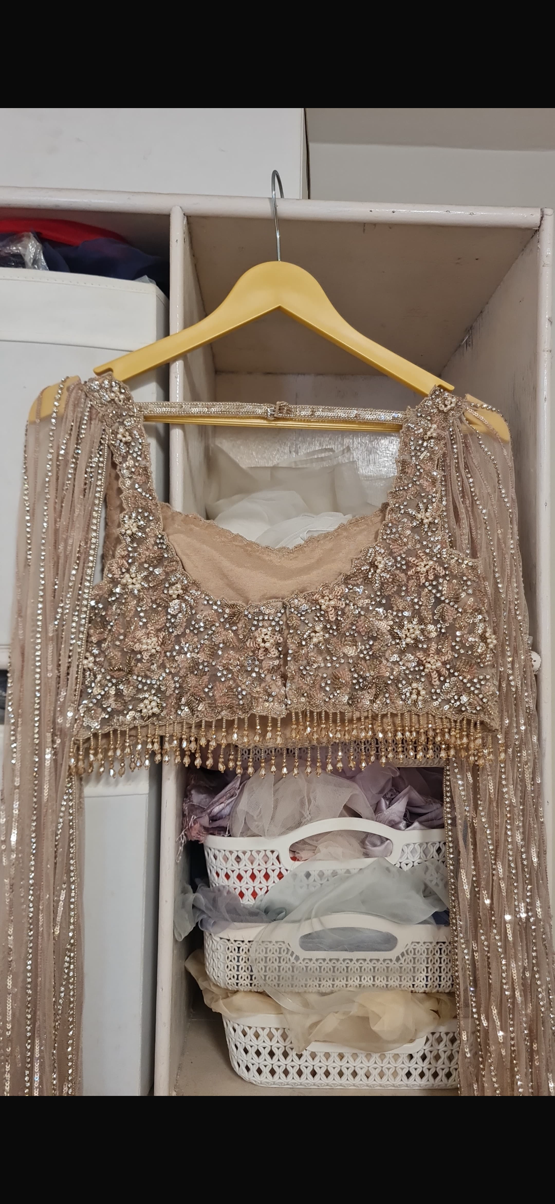 Natasha Dalal Embellished Fish Cut Lehenga Set