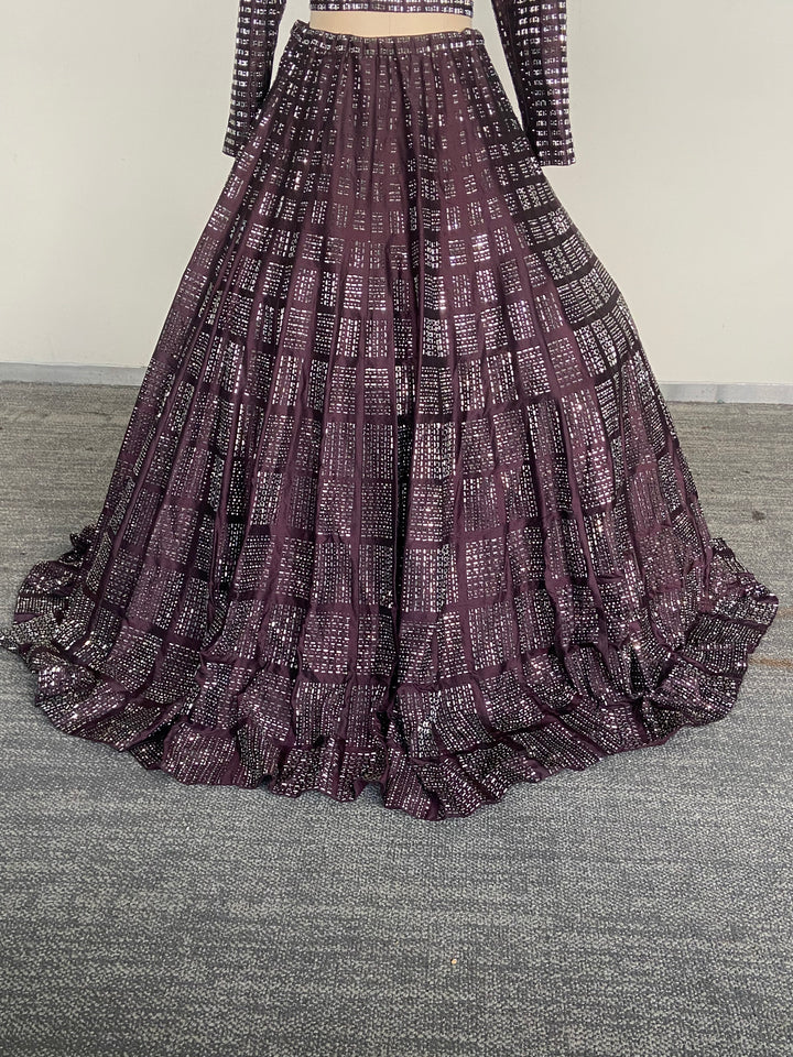 Seema Gujral Embellished Lehenga Set