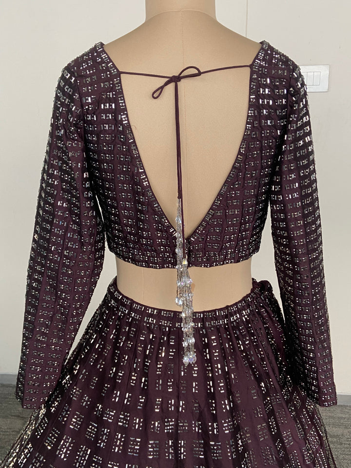 Seema Gujral Embellished Lehenga Set