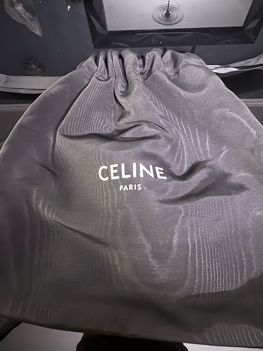 Celine Triomphe Tabou Clutch Bag