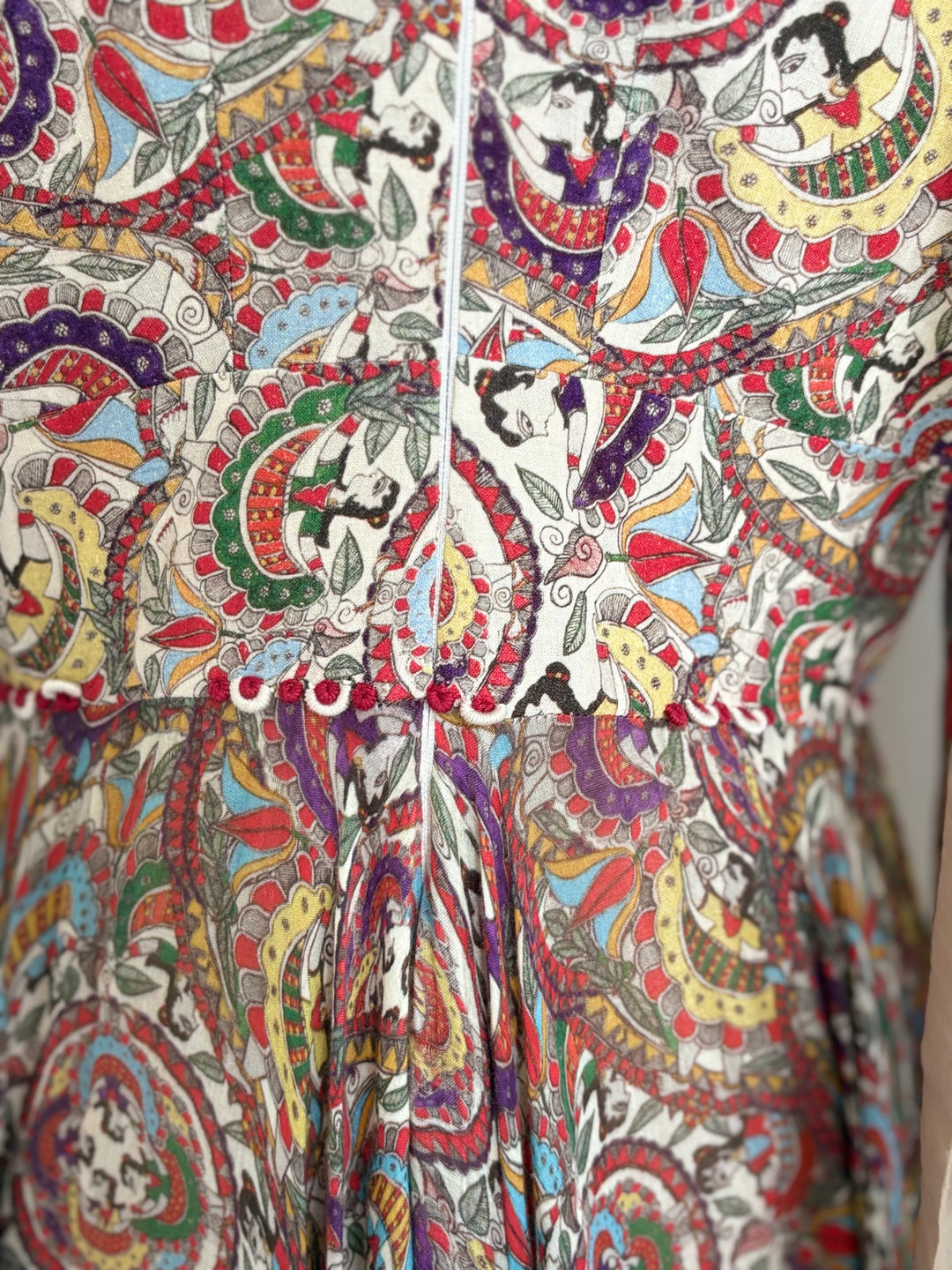 Anamika Khanna Printed Anarkali Set