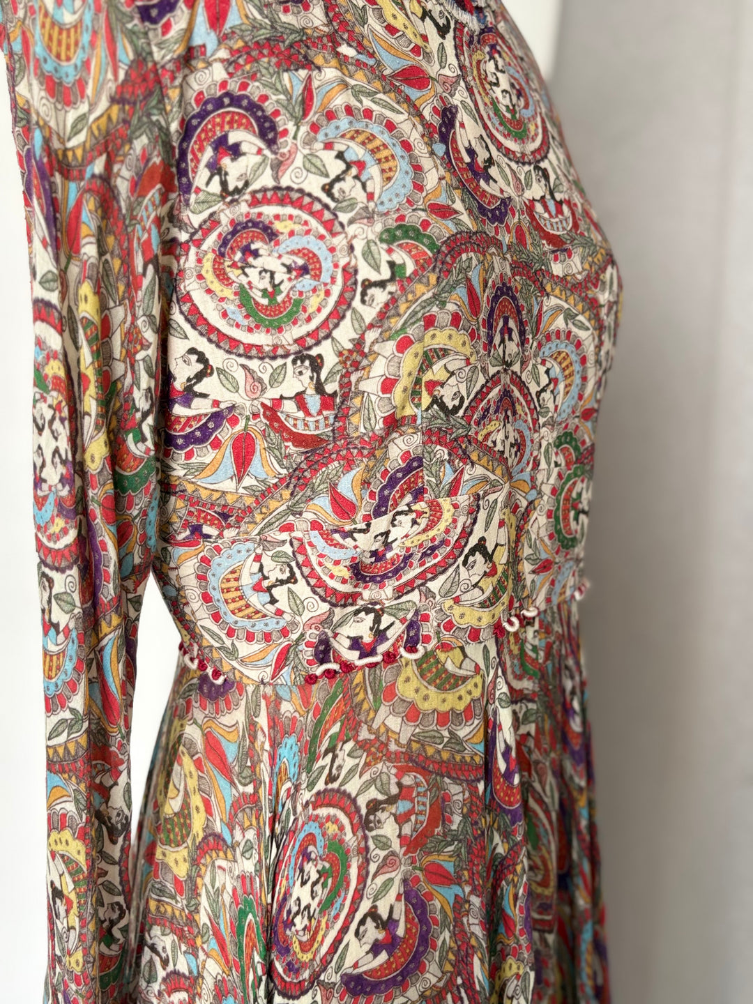 Anamika Khanna Printed Anarkali Set