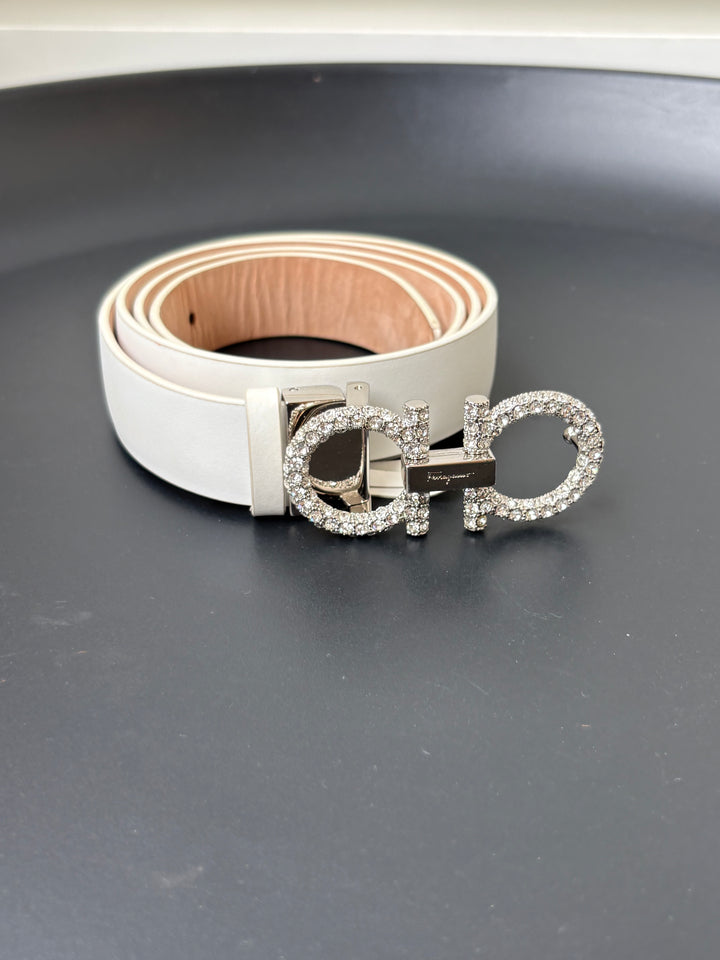 Salvatore Ferragamo Reversible and Adjustable Gancini Belt