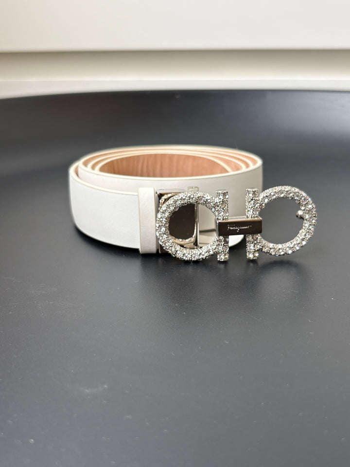 Salvatore Ferragamo Reversible and Adjustable Gancini Belt