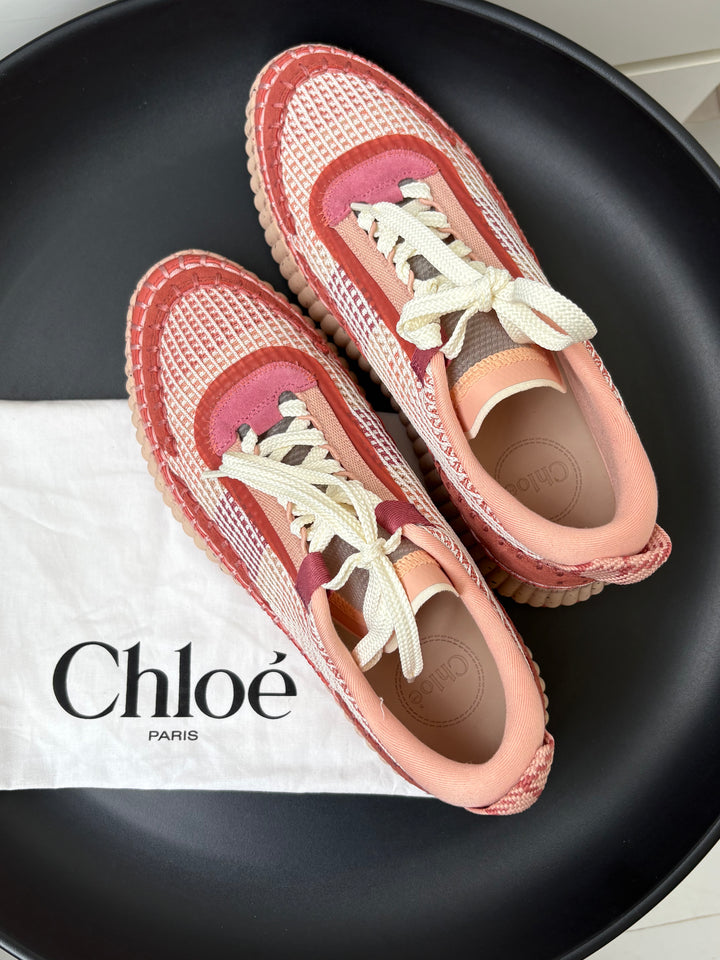 Chloe Nama lace-up sneakers Size 40