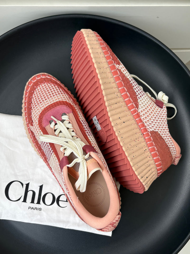 Chloe Nama lace-up sneakers Size 40