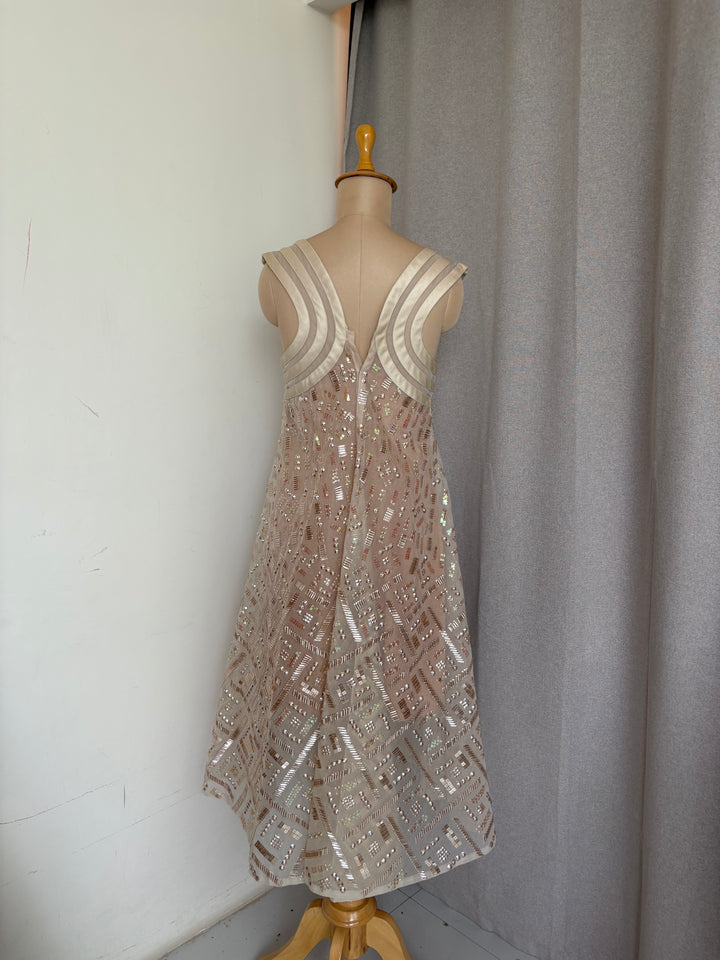 Abu Jani Sandeep Khosla Embellished Dress