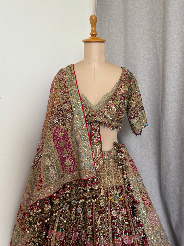 Rimple & Harpreet Bridal Lehenga Set