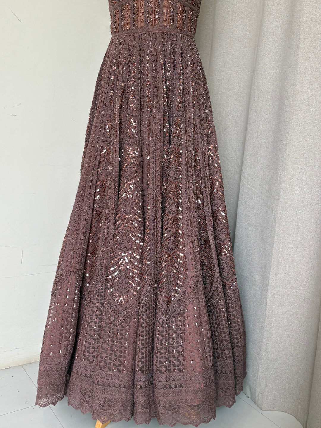 Jade by Monica & Karishma Embellished Gown