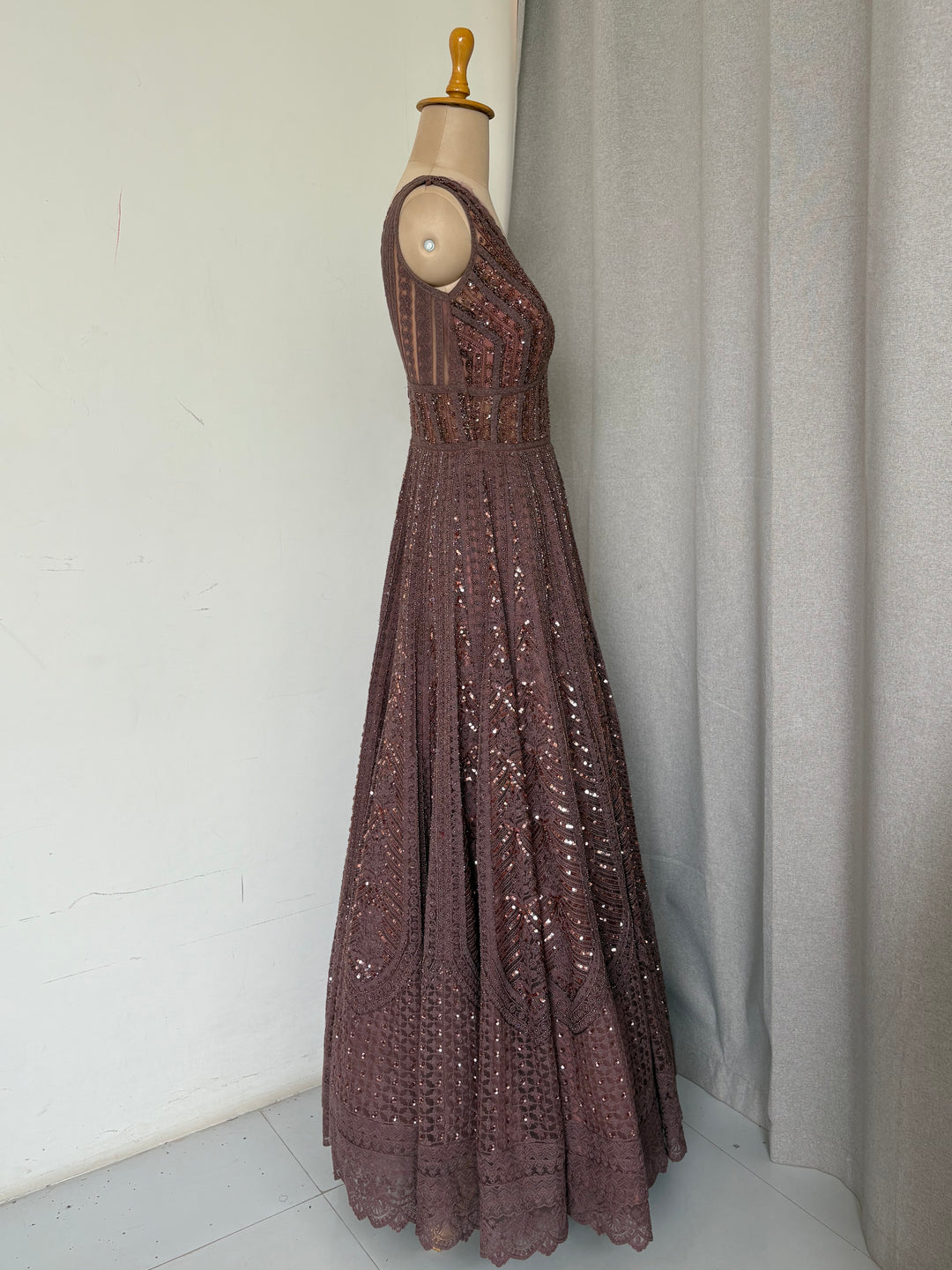 Jade by Monica & Karishma Embellished Gown