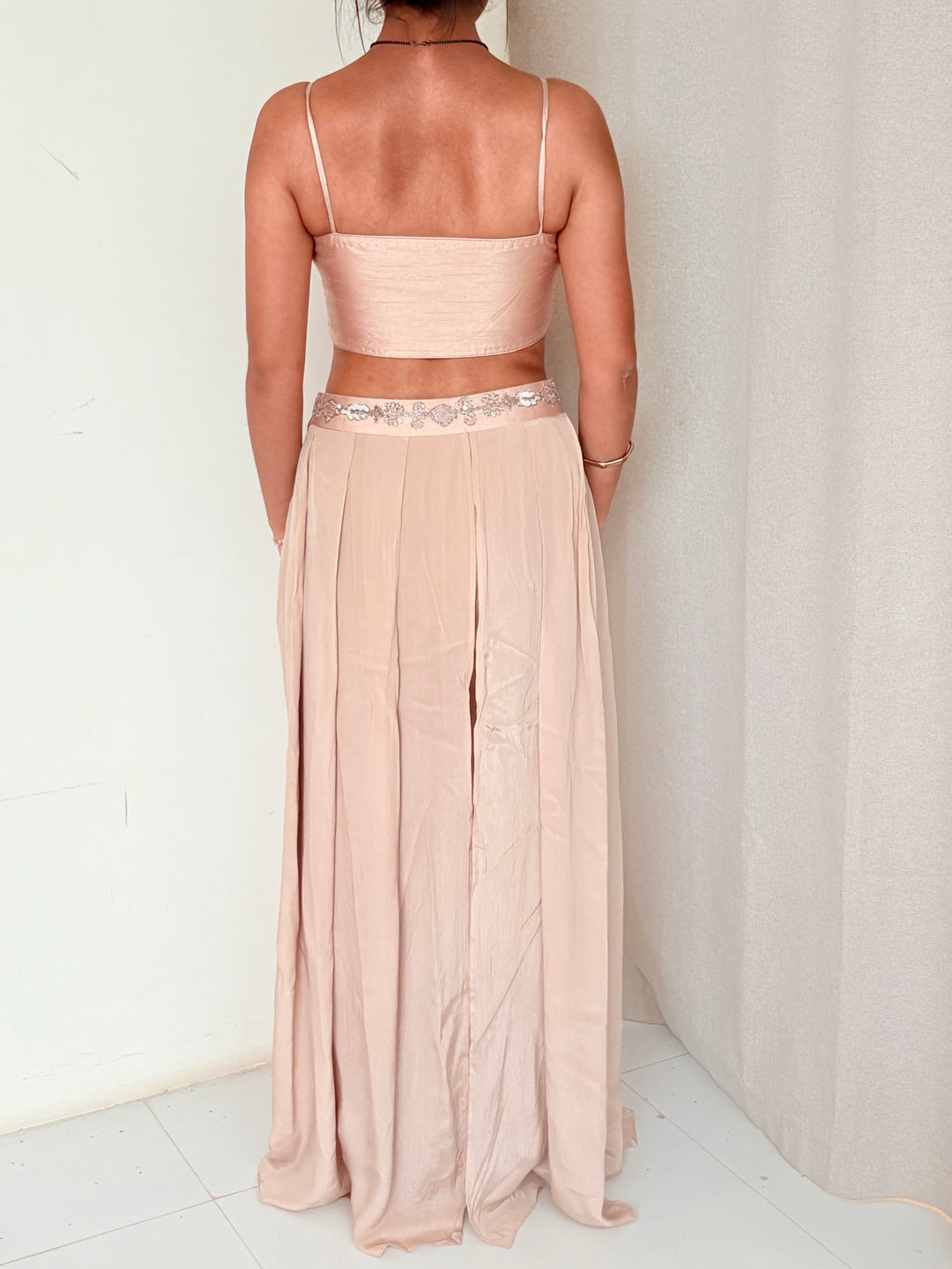 Jade by Monica & Karishma Sharara Set with Short Jacket