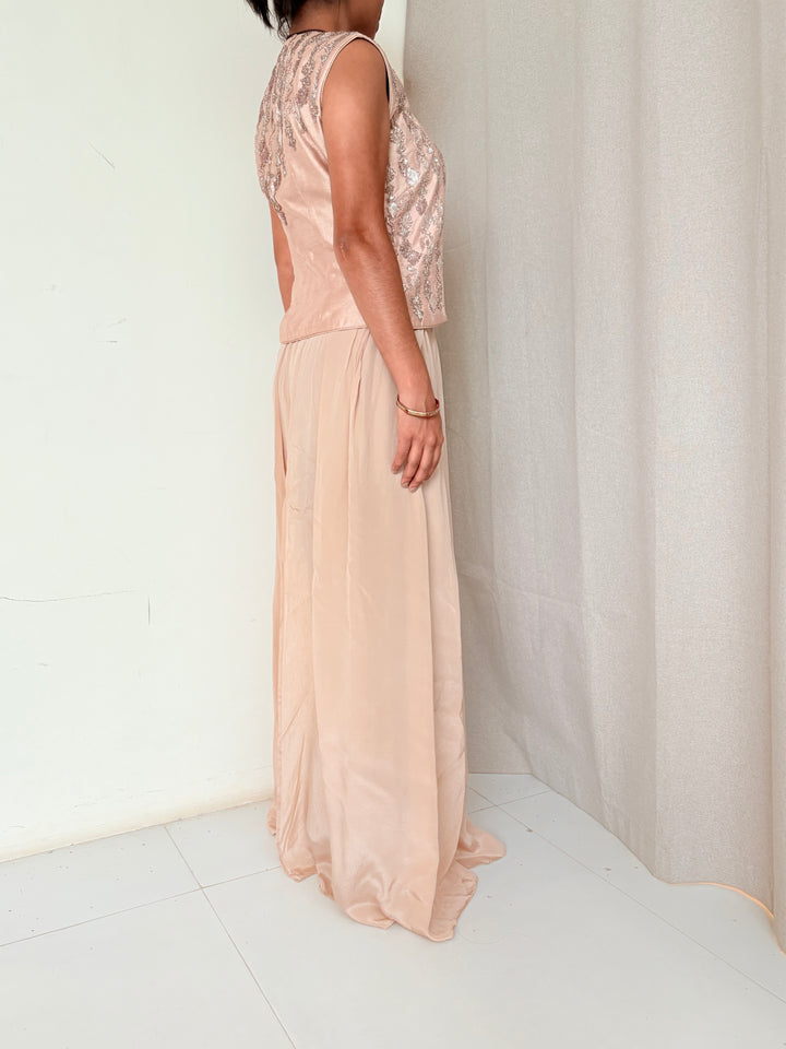Jade by Monica & Karishma Sharara Set with Short Jacket