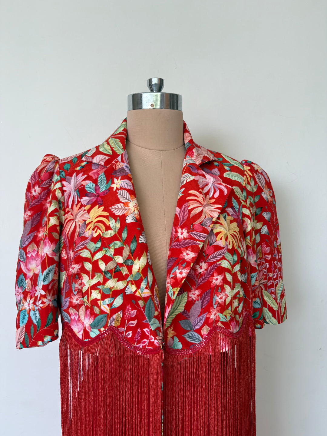 Rishi & Vibhuti Fringe Skirt Set