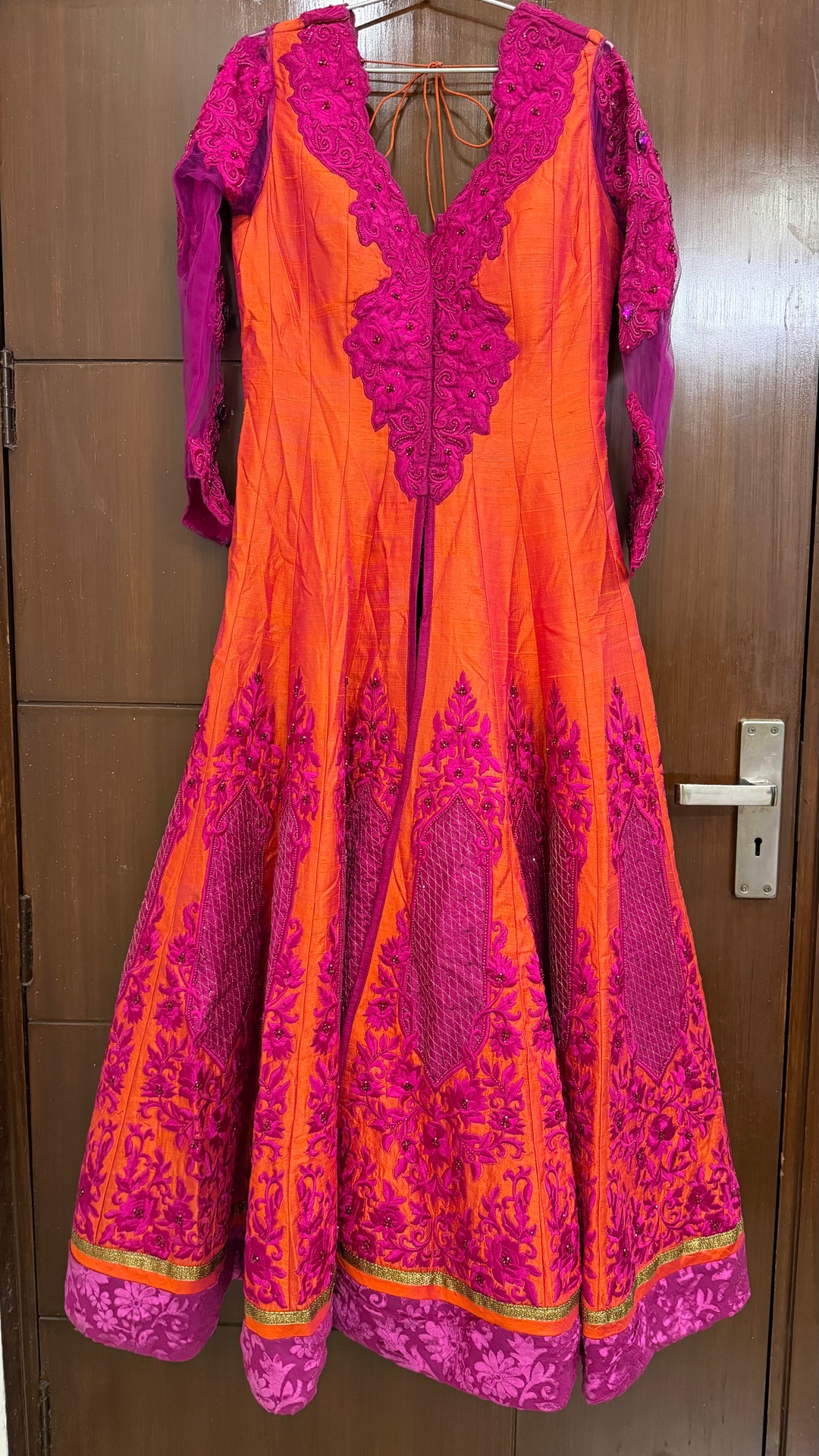 Matsya Embroidered Anarkali