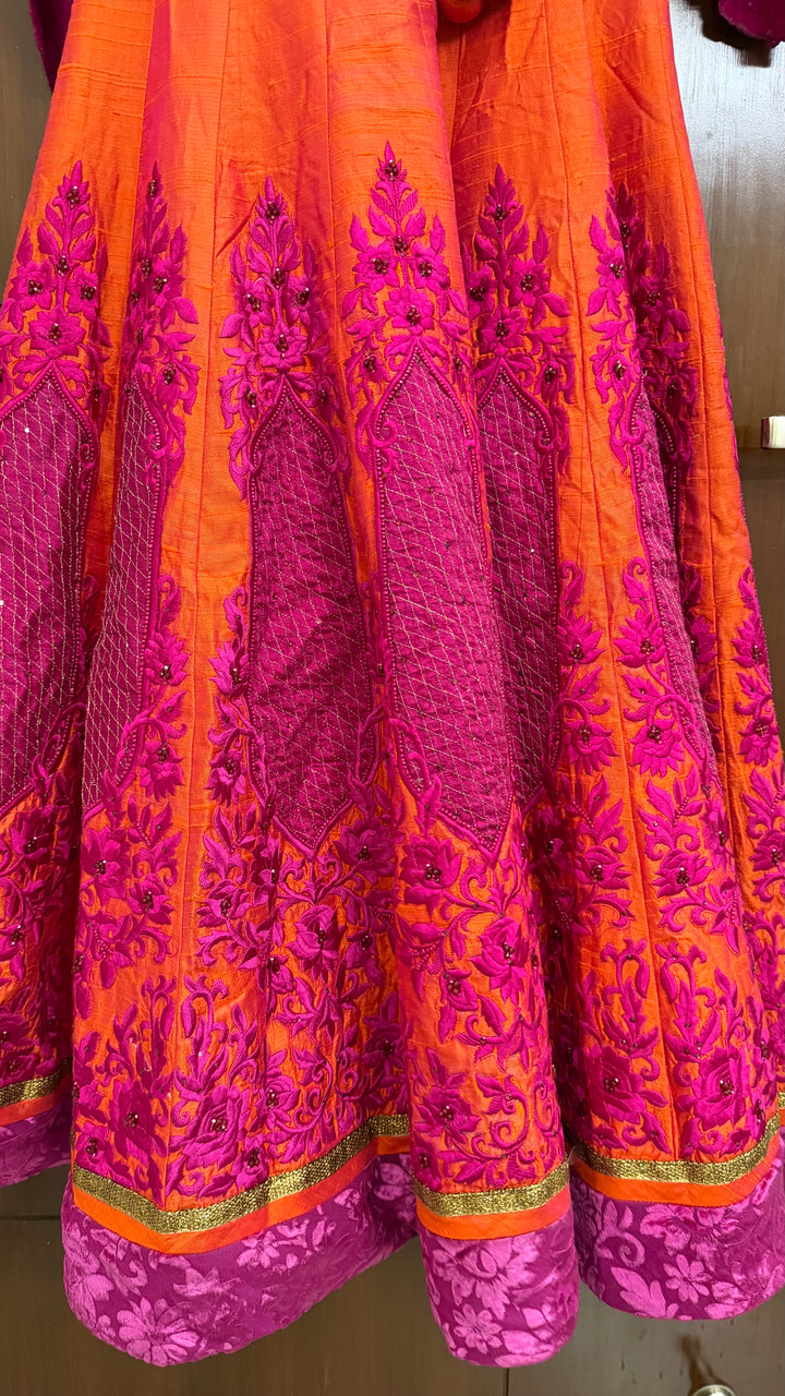 Matsya Embroidered Anarkali