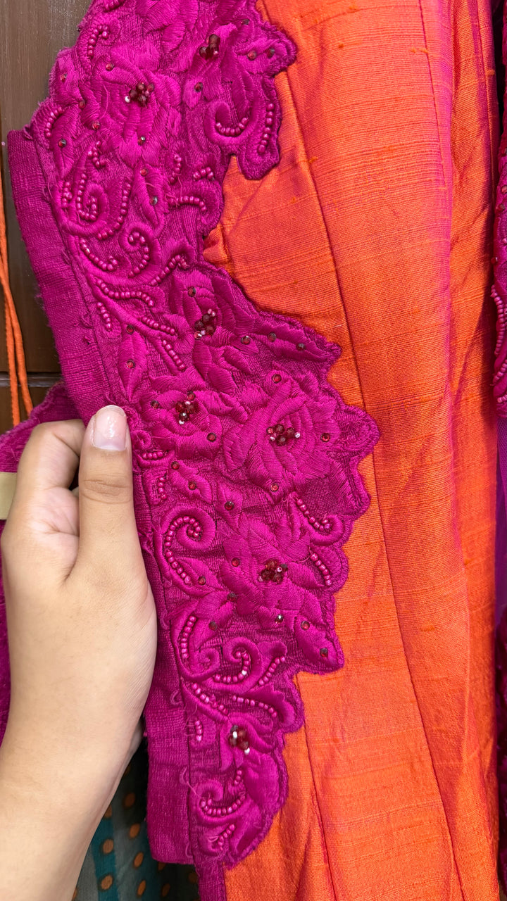 Matsya Embroidered Anarkali