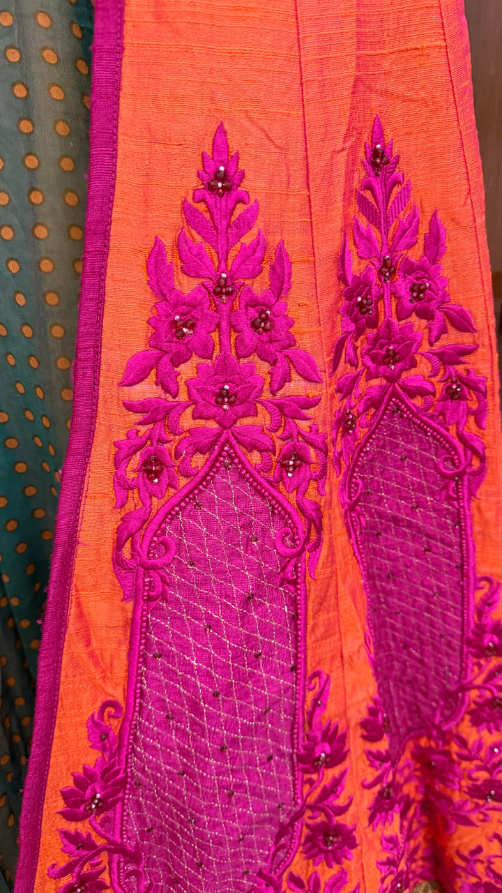 Matsya Embroidered Anarkali