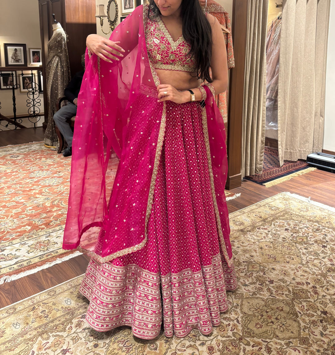 A&R by Rhea Kapoor Embellished Lehenga Set