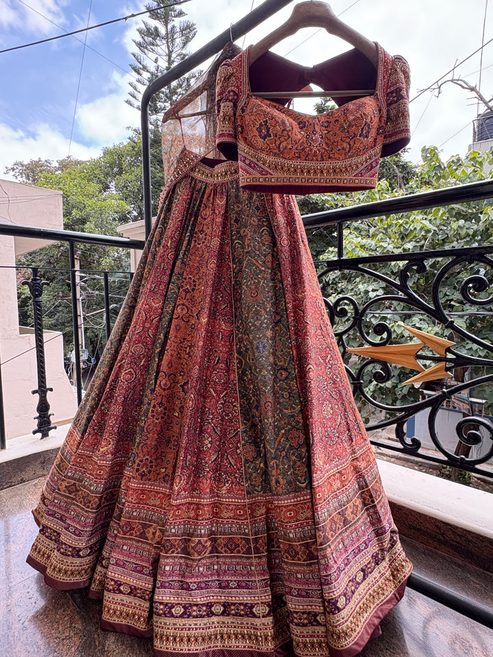 Tarun Tahiliani Printed Lehenga Set