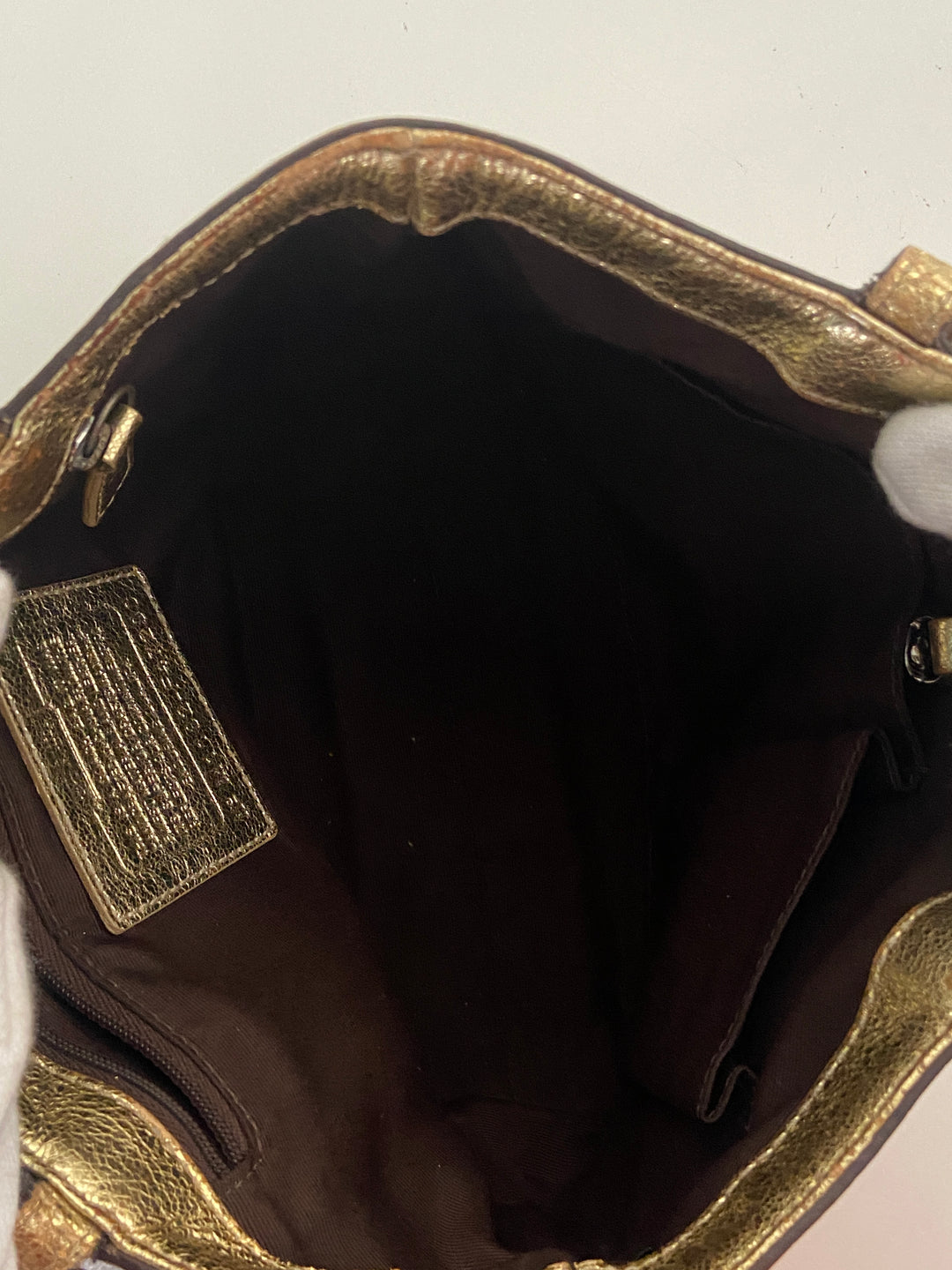 Coach Heritage Star Print Top Handle Tote