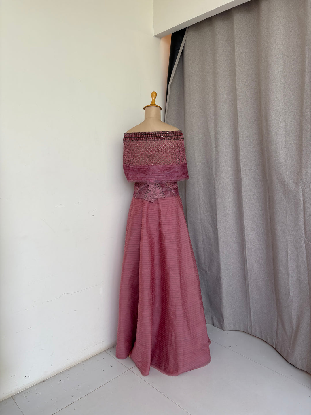 Jade by Monica & Karishma Mauve Lehenga Set
