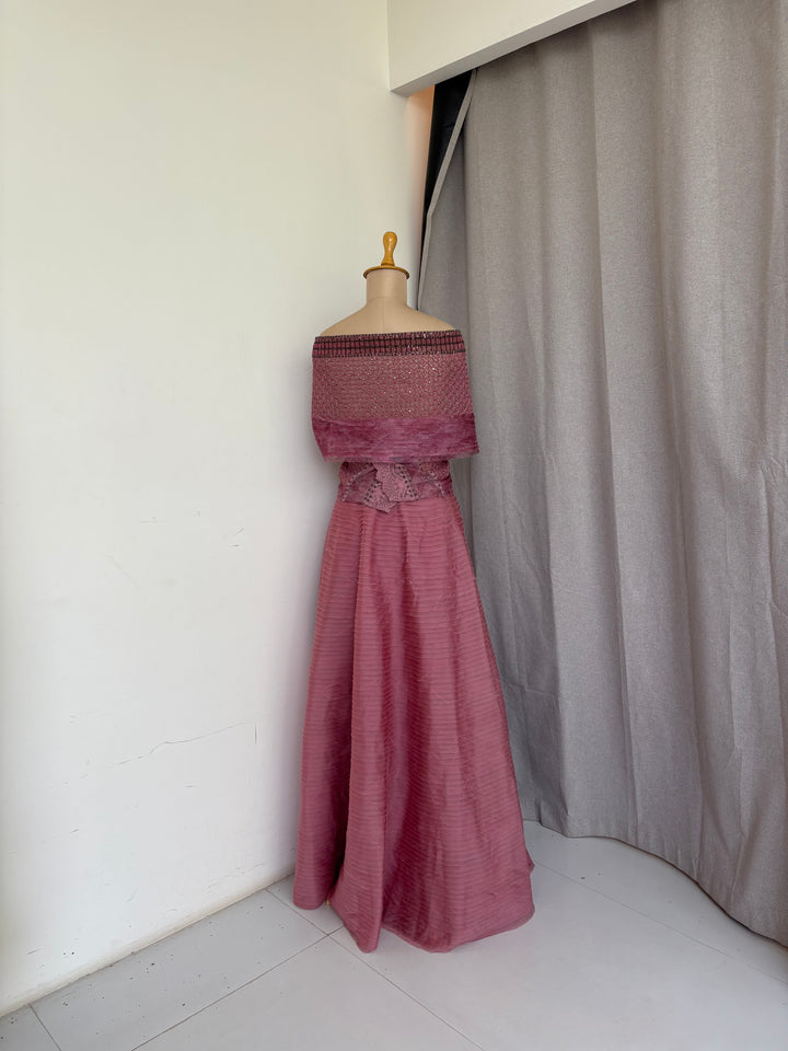 Jade by Monica & Karishma Mauve Lehenga Set