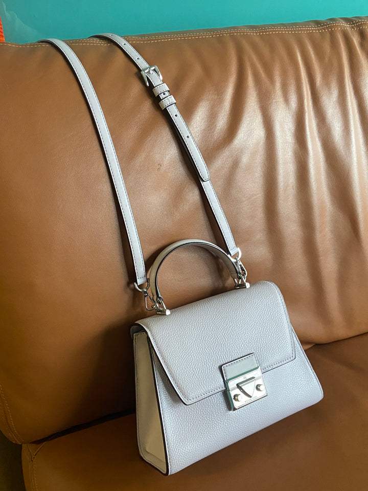 Michael Kors Serena Leather Satchel