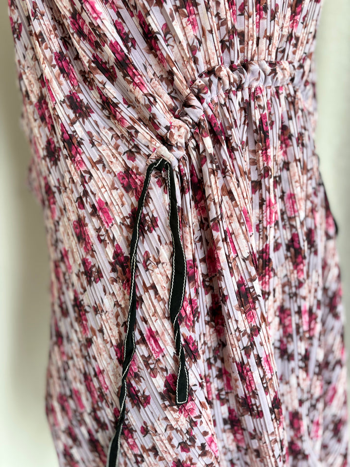 Dhruv Kapoor Floral Pleated Dress