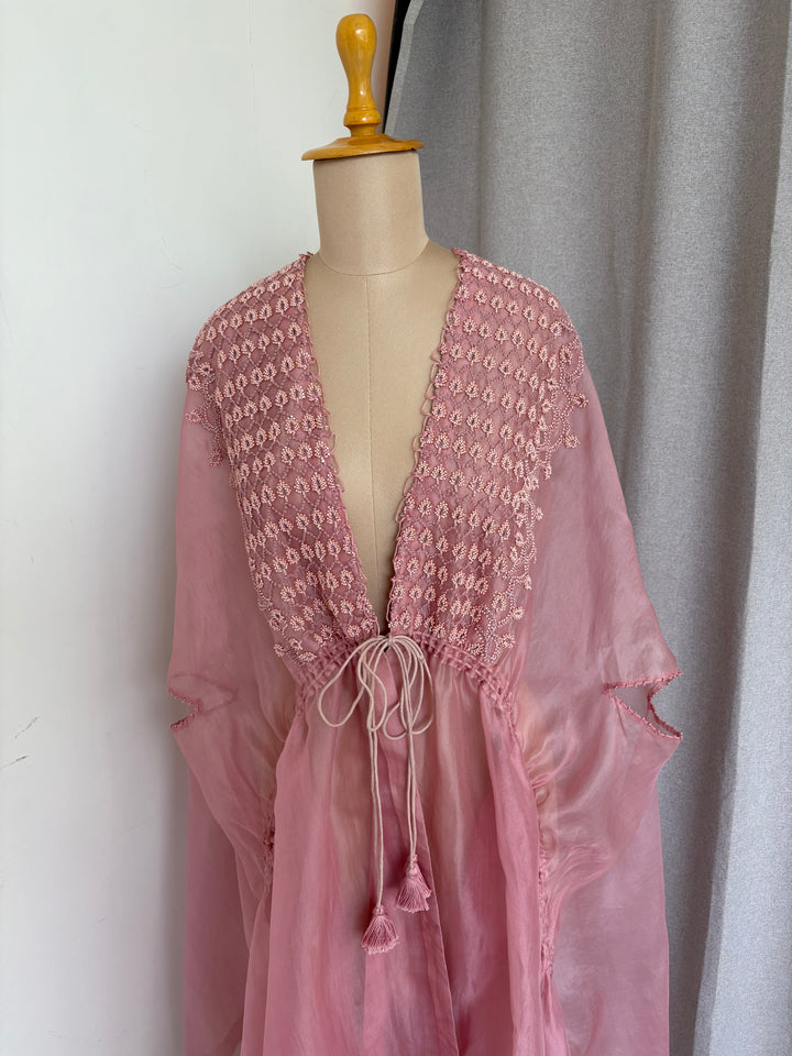 Anamika Khanna Blush Pink Kaftan