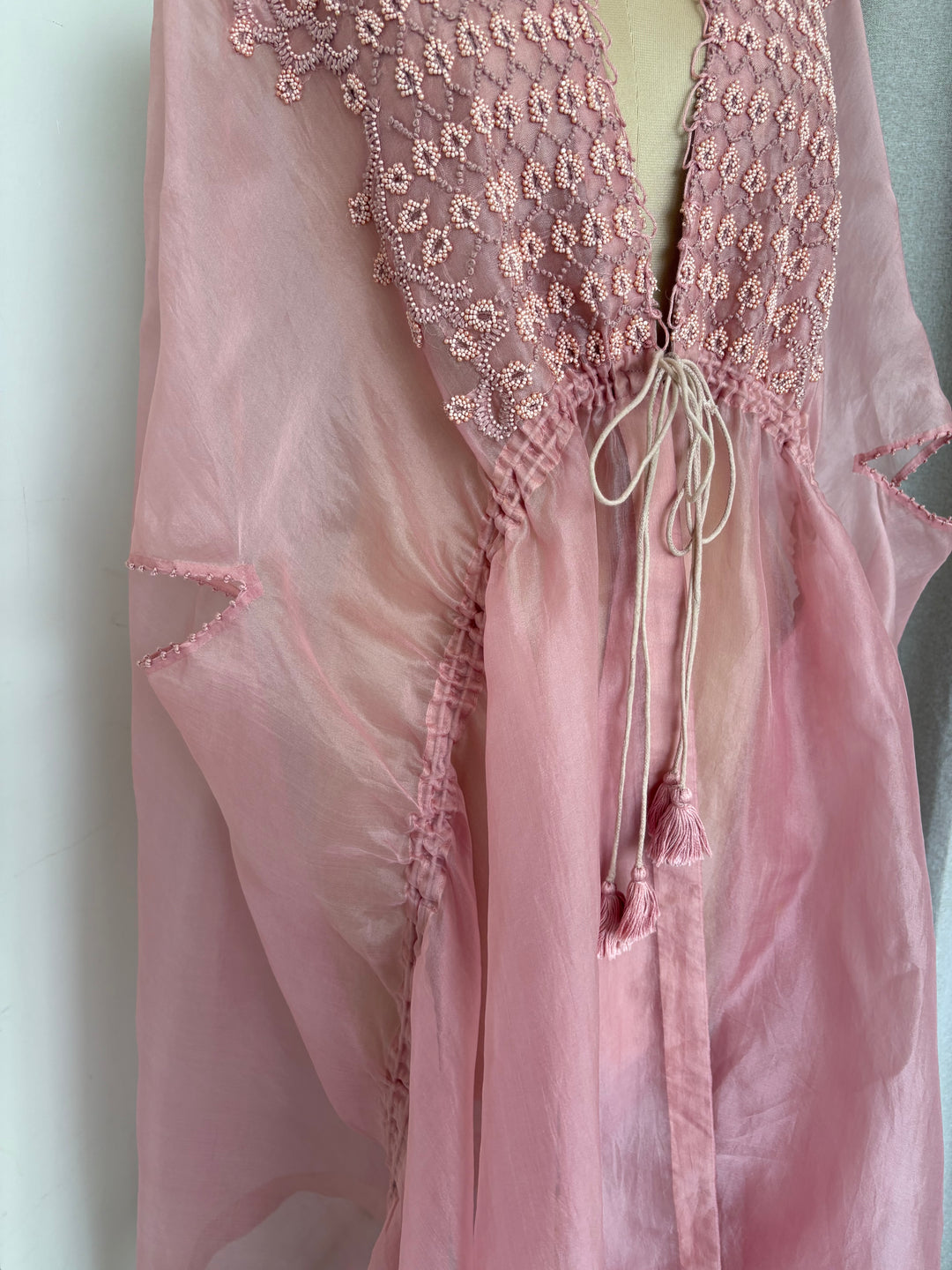 Anamika Khanna Blush Pink Kaftan