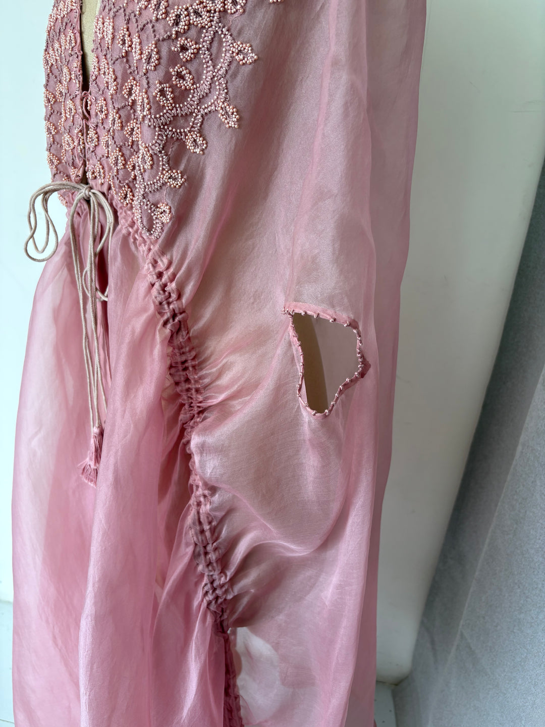 Anamika Khanna Blush Pink Kaftan
