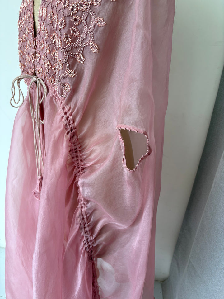 Anamika Khanna Blush Pink Kaftan