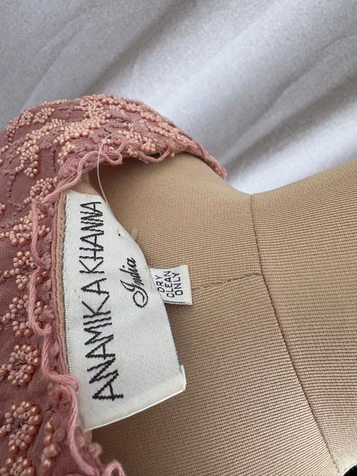Anamika Khanna Blush Pink Kaftan