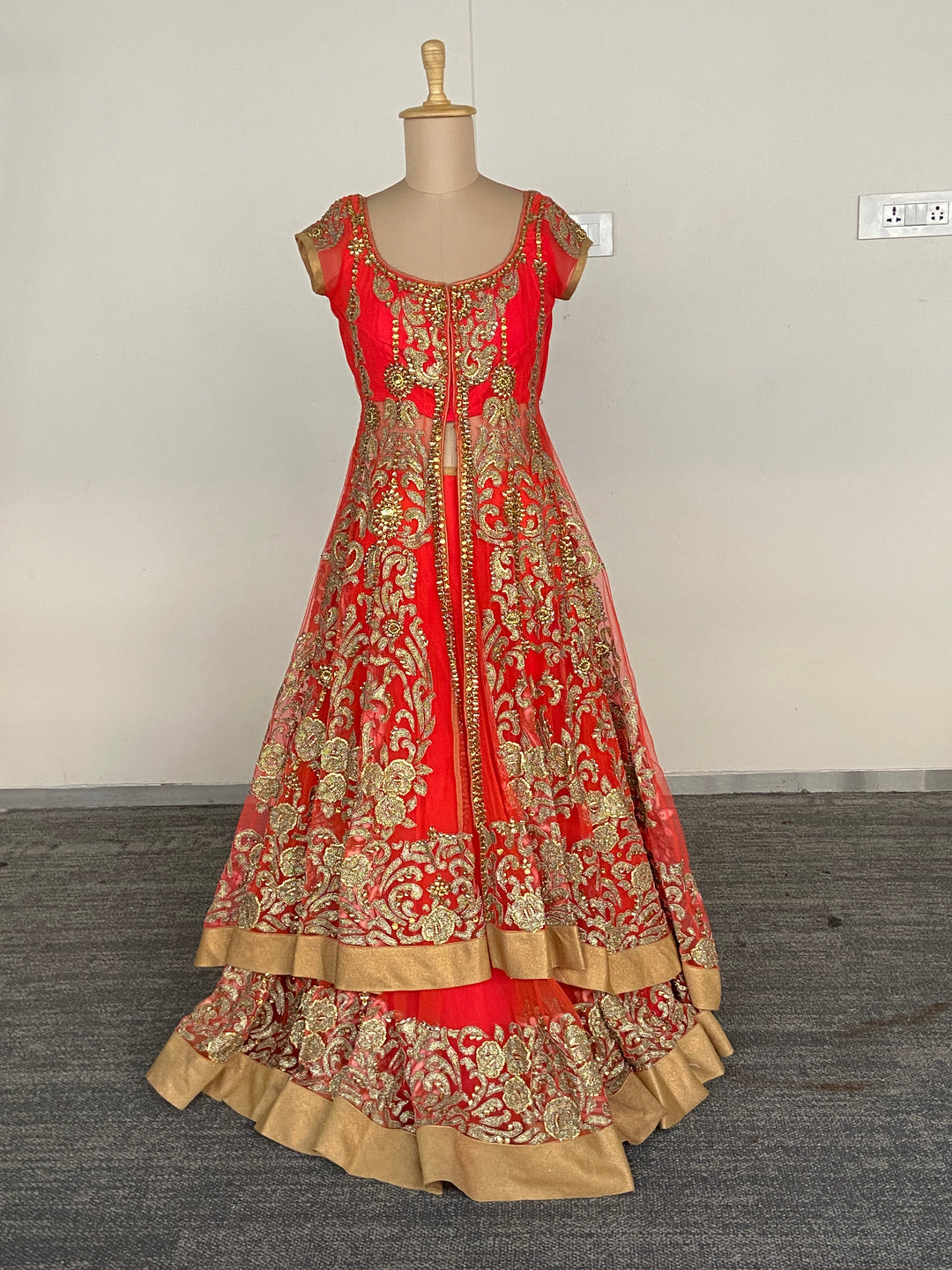 Seema Gujral Embroidered Lehenga Set