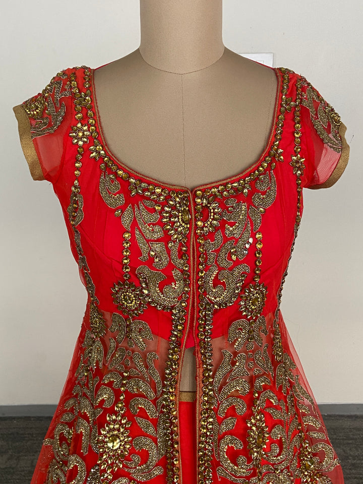 Seema Gujral Embroidered Lehenga Set