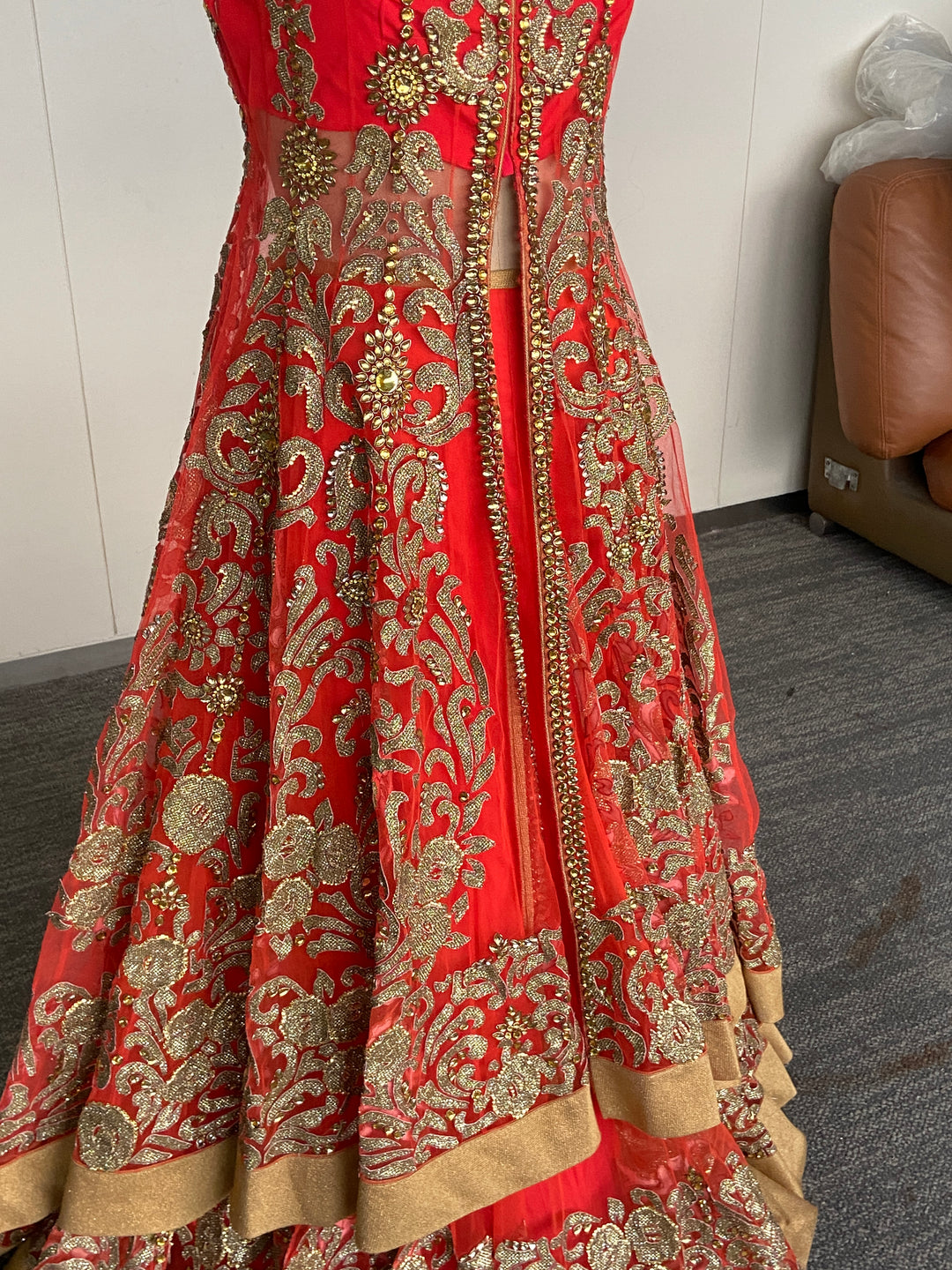 Seema Gujral Embroidered Lehenga Set