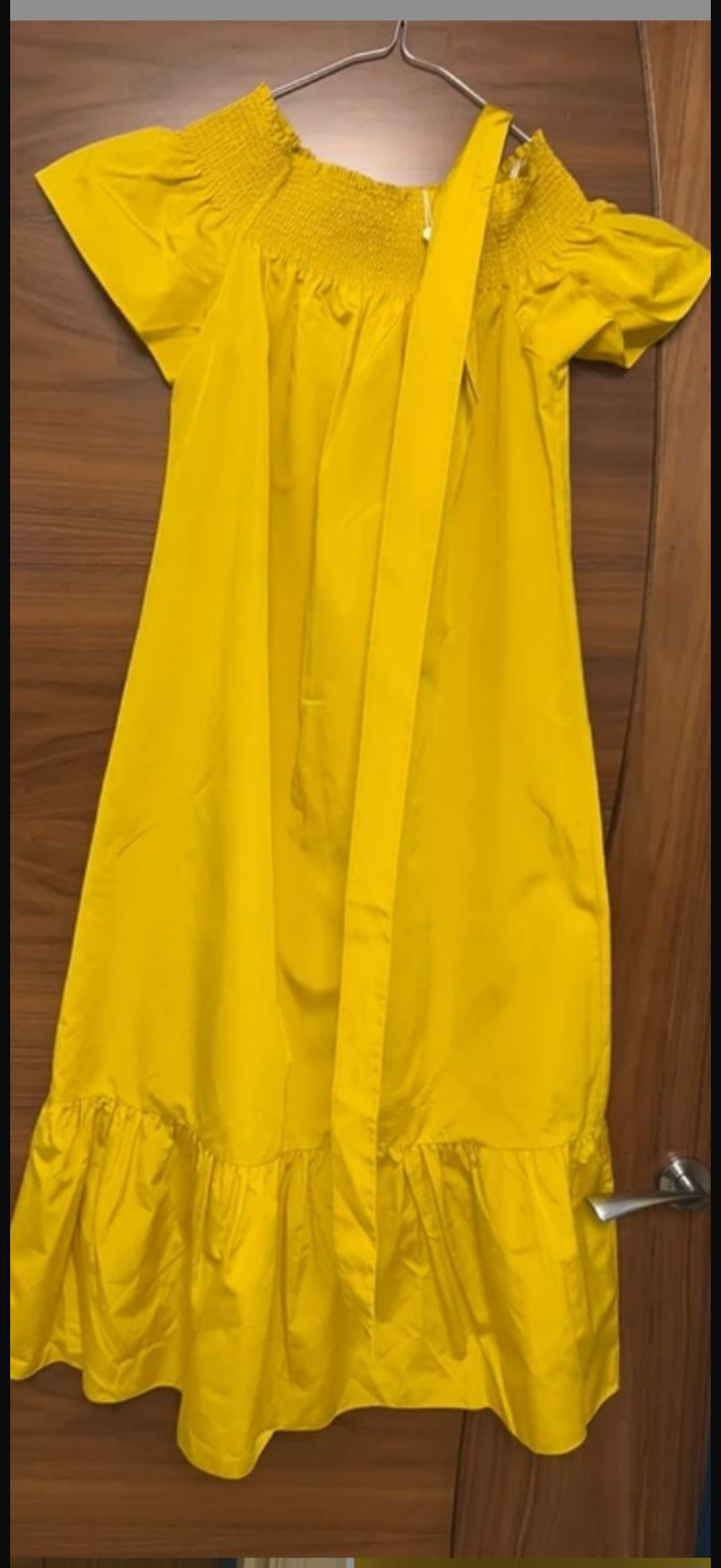 Tory Burch Yellow Dress