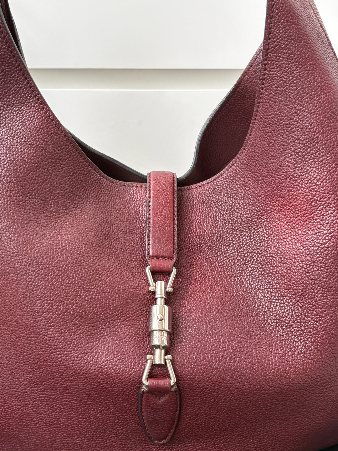 Gucci Soft Grained Calfskin Large Jackie Hobo