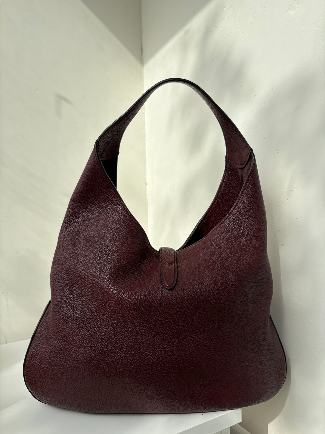 Gucci Soft Grained Calfskin Large Jackie Hobo