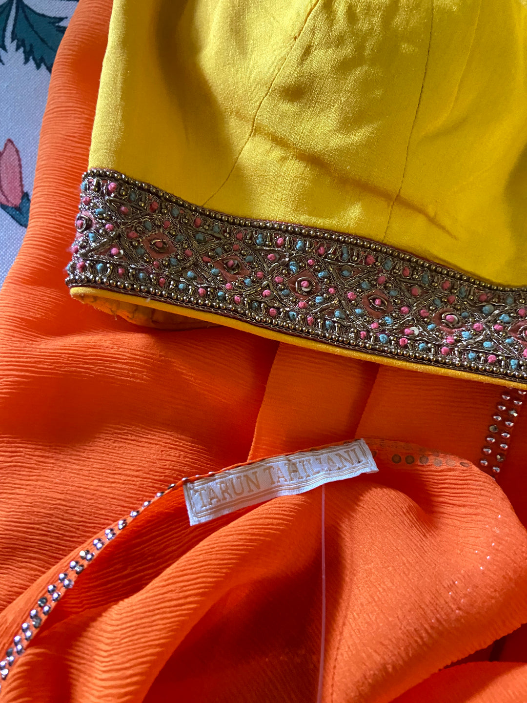 Tarun Tahiliani Saree set