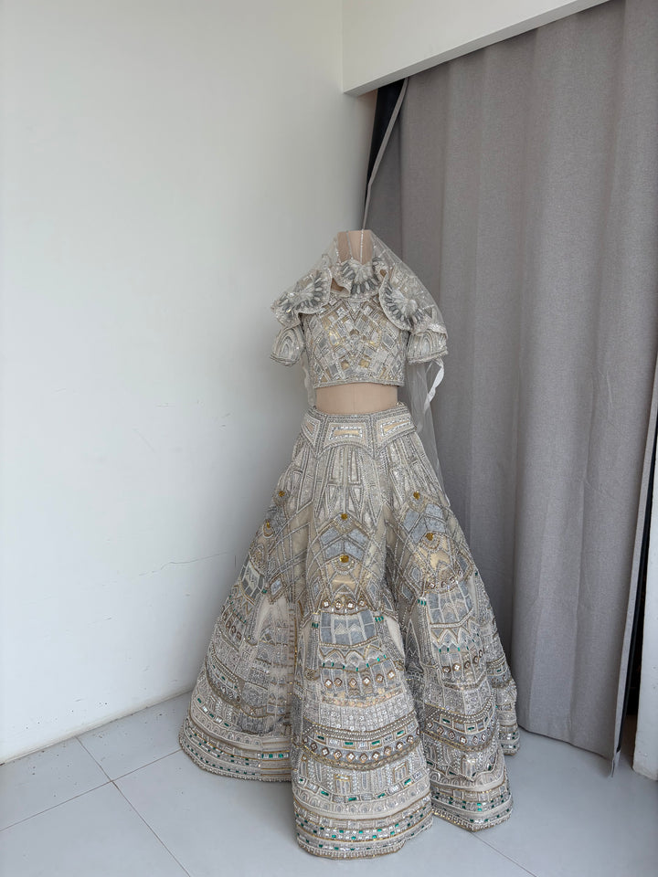 Sulakshana Monga Couture Embellished Lehenga Set