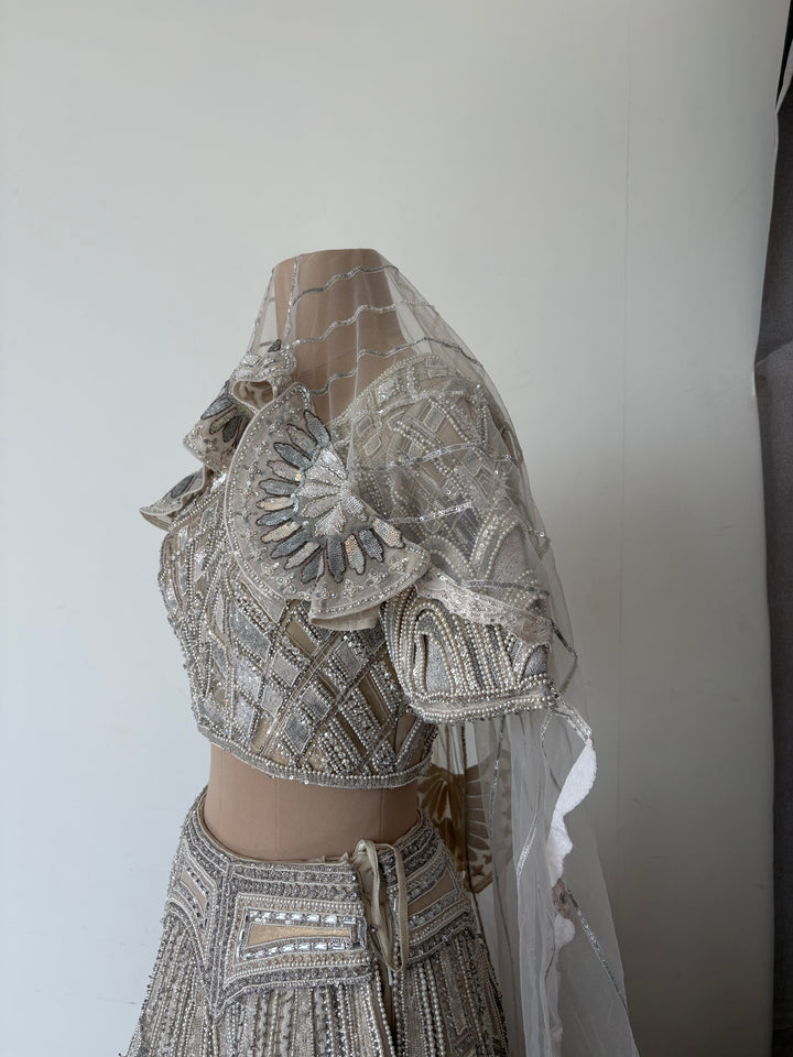 Sulakshana Monga Couture Embellished Lehenga Set