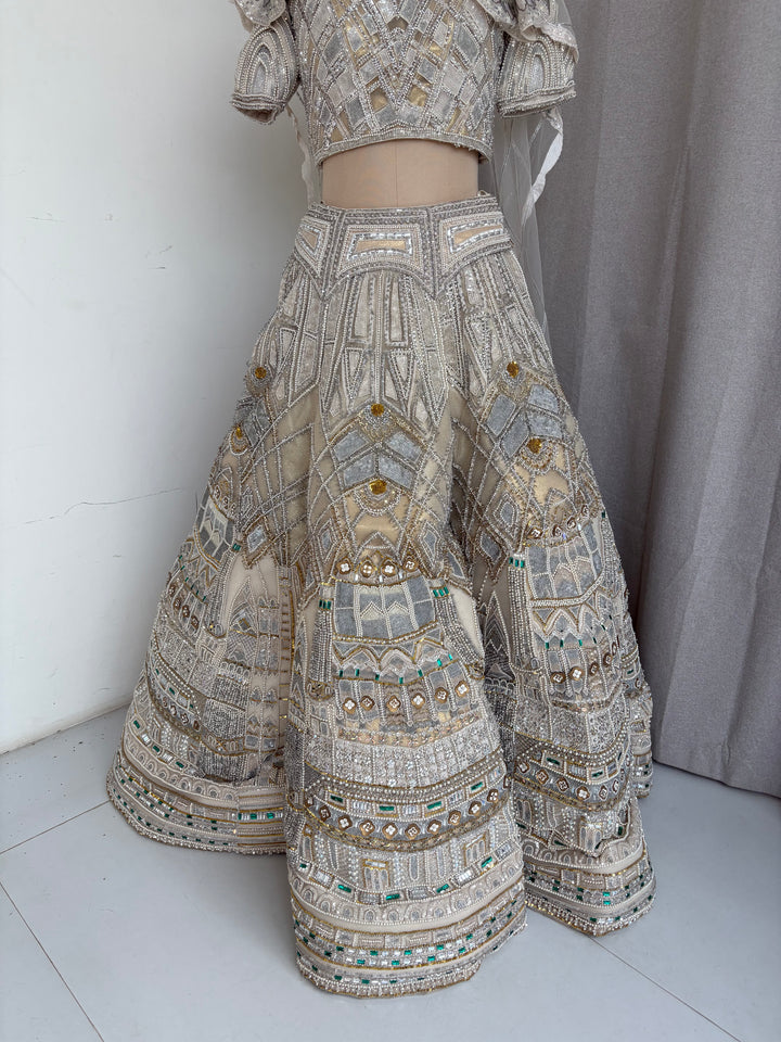 Sulakshana Monga Couture Embellished Lehenga Set