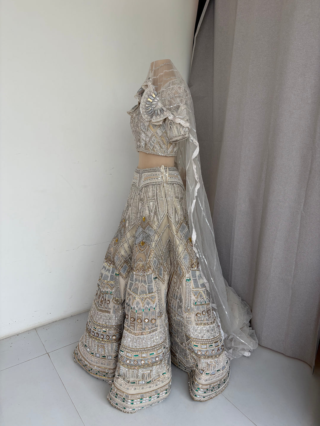 Sulakshana Monga Couture Embellished Lehenga Set