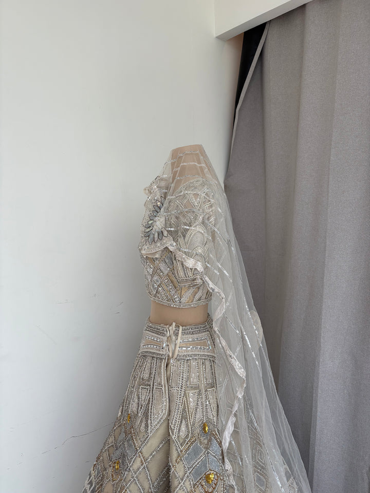 Sulakshana Monga Couture Embellished Lehenga Set